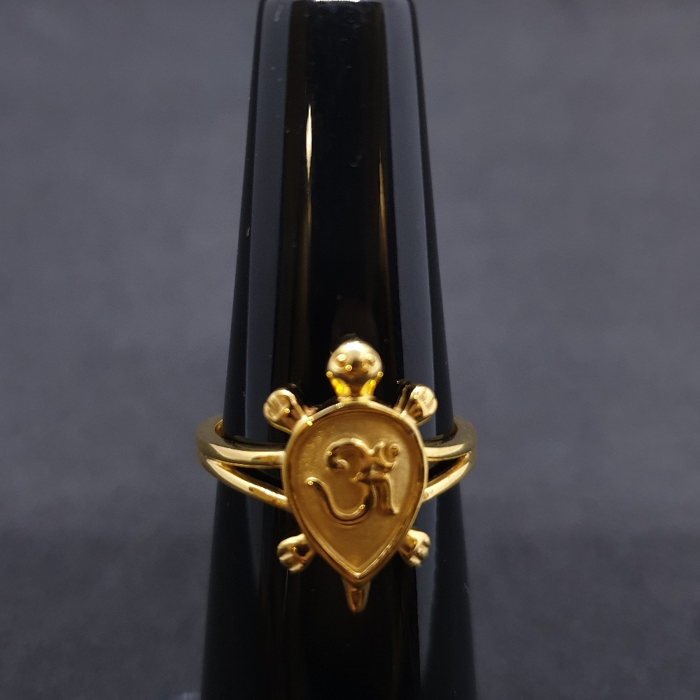 Om Ladies Ring Plain LRG-0267