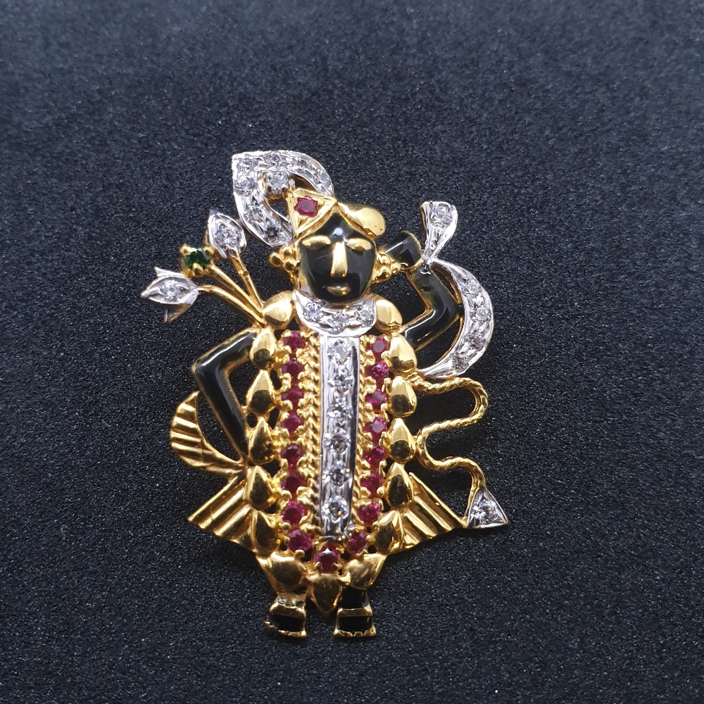 Shrinath ji pendant png-0054