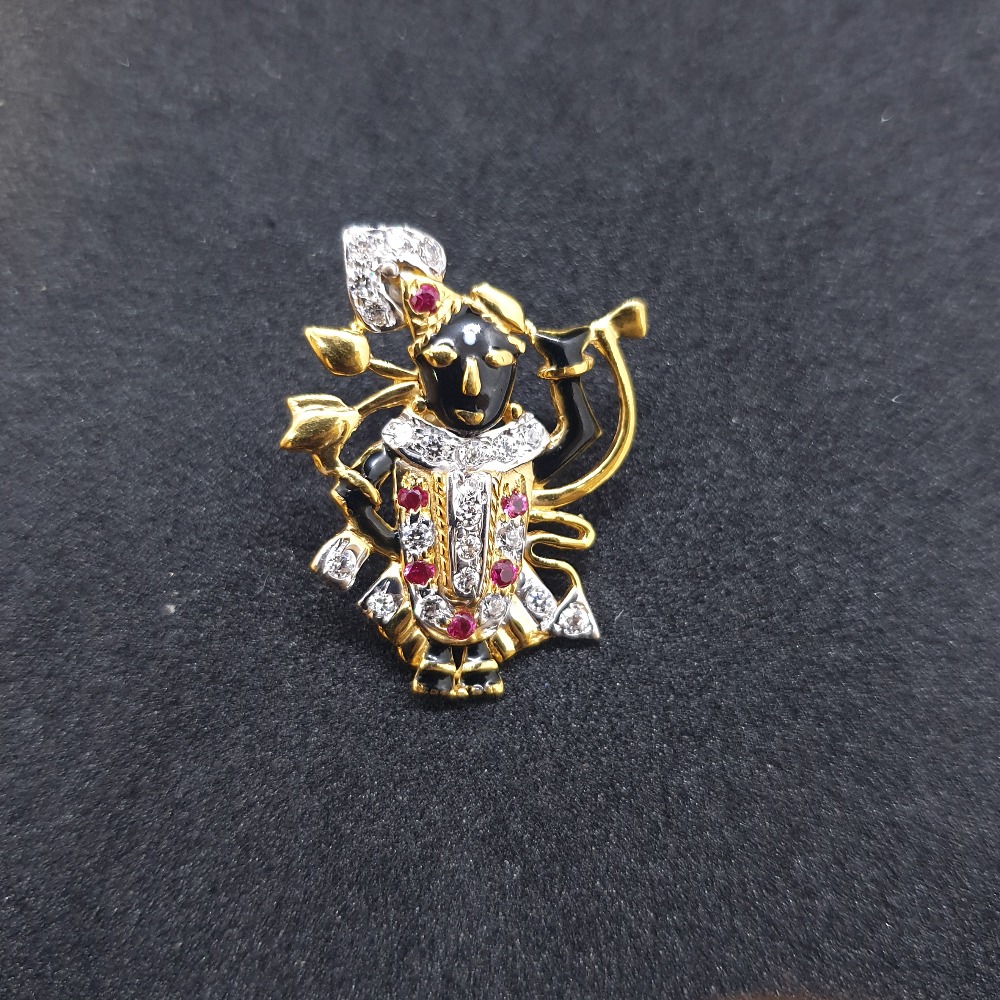 Shrinath Ji Pendant PNG-0089