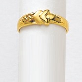 916 Gold Ladies Ring LRP-1333