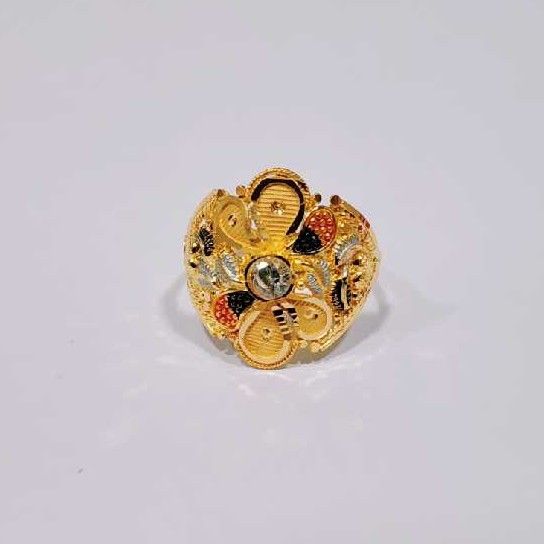 Fancy Design 22KT Gold Ladies Ring