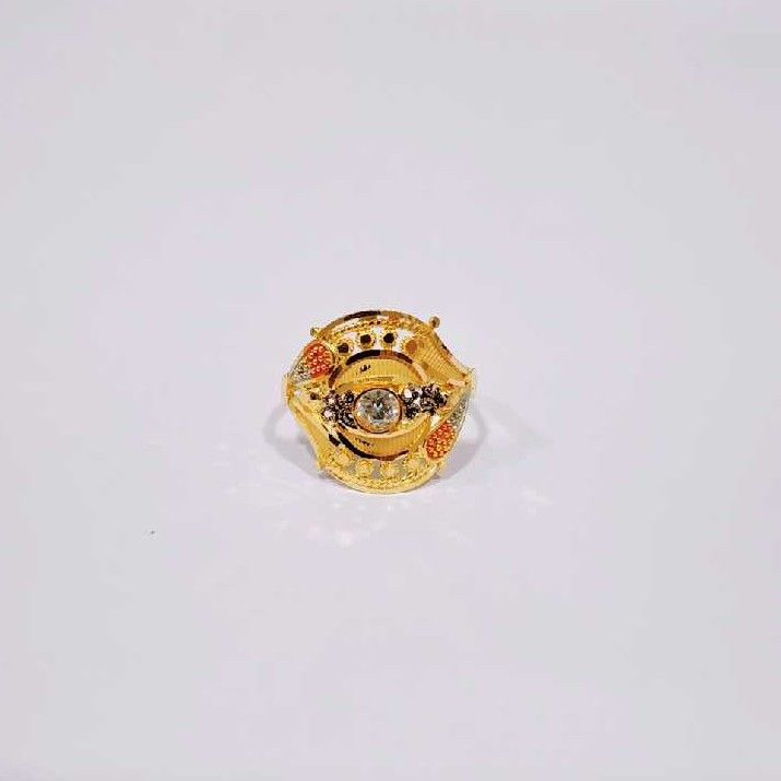 22kt Gold Designer Ladies Ring