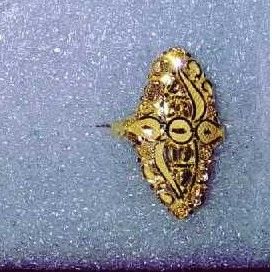 22K/916 Gold  Modern Ring