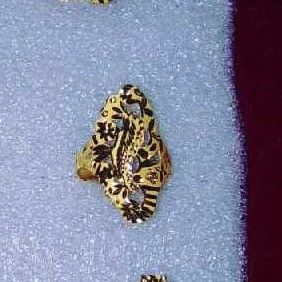 22K/916 Gold  Fancy Earring