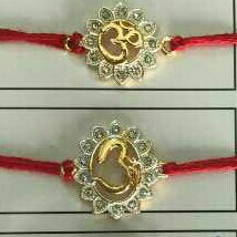 Fancy Indian Om Rakhi pendant