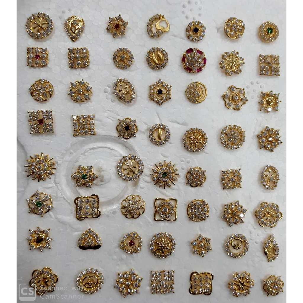 18KT Gold Wax Setting Tops