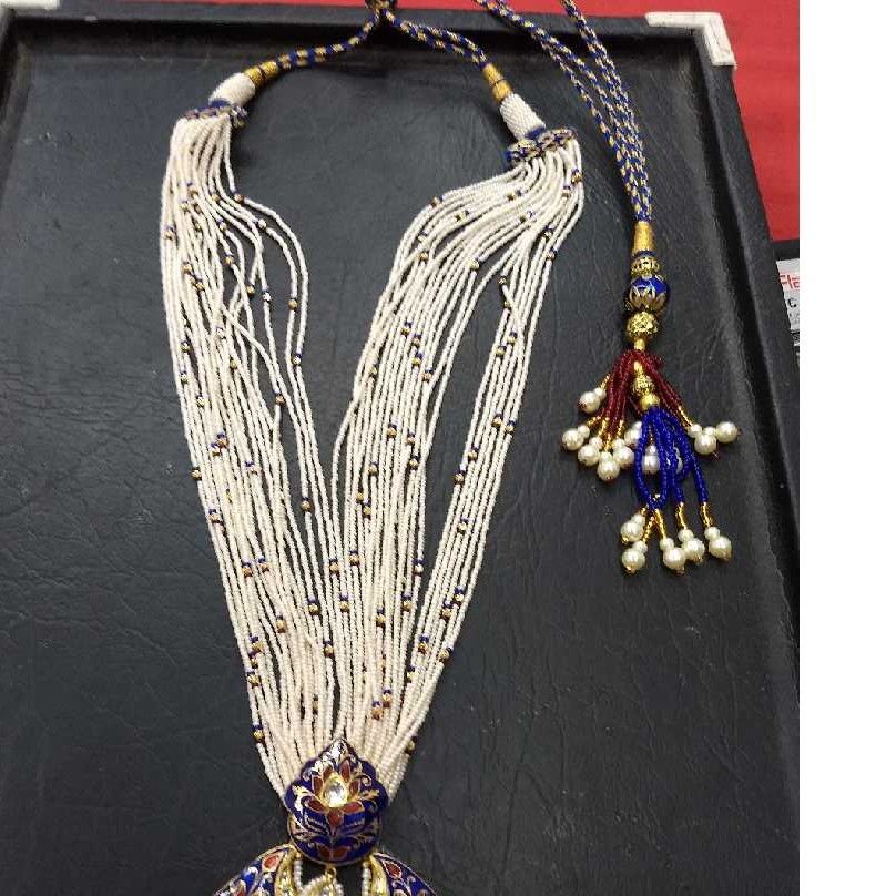 22KT Gold Pearl Necklace Set - Image 2