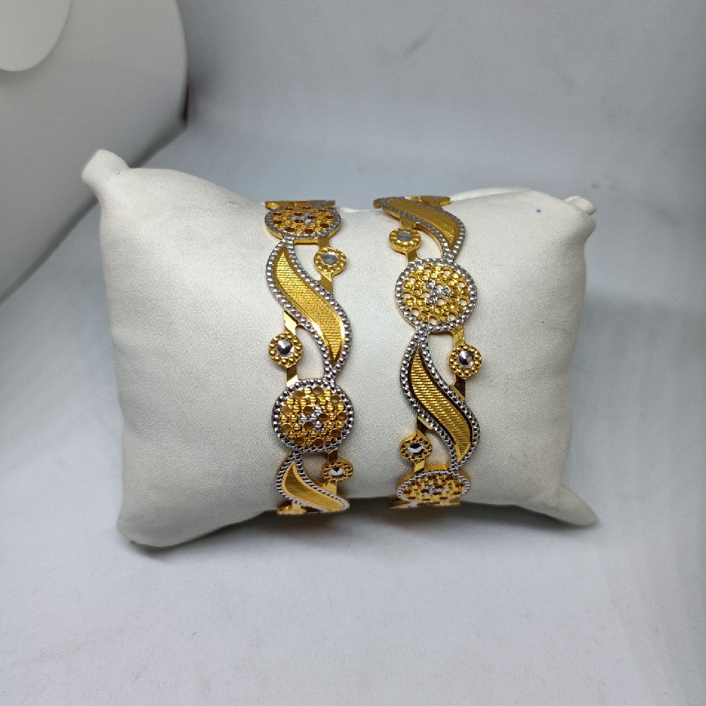 916 cnc bangles Rodhium