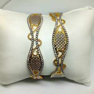 916 Gold Multi Colour Bangles KB-B020