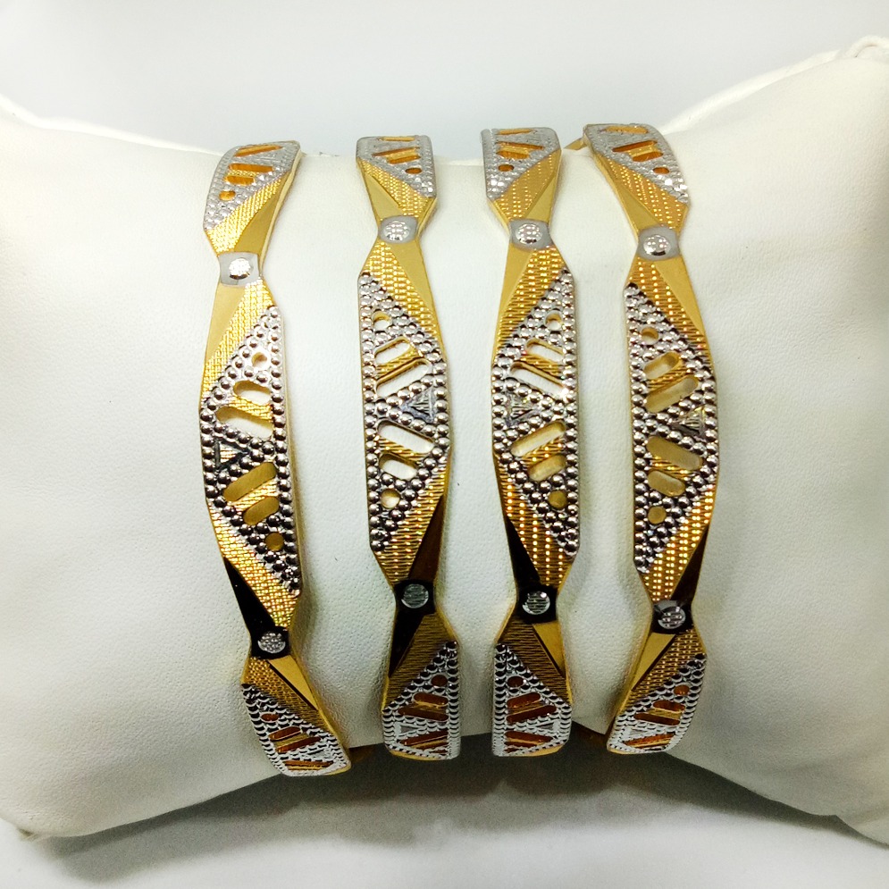 22kt Gold CNC Cut Bangles kB-B019
