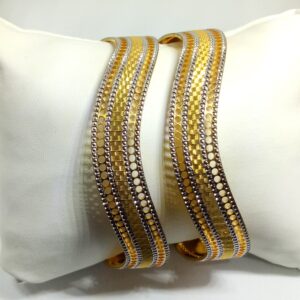 916 Solid Gold Bangles KB-b017