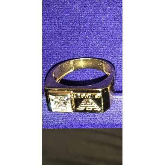 22KT Yellow Gold Fancy Gents Indian Ring