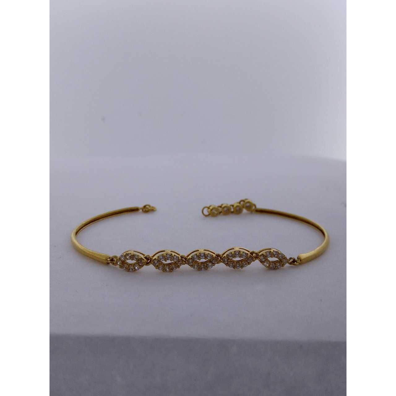 22KT Yellow Gold Ladies Indian Charming Bracelet