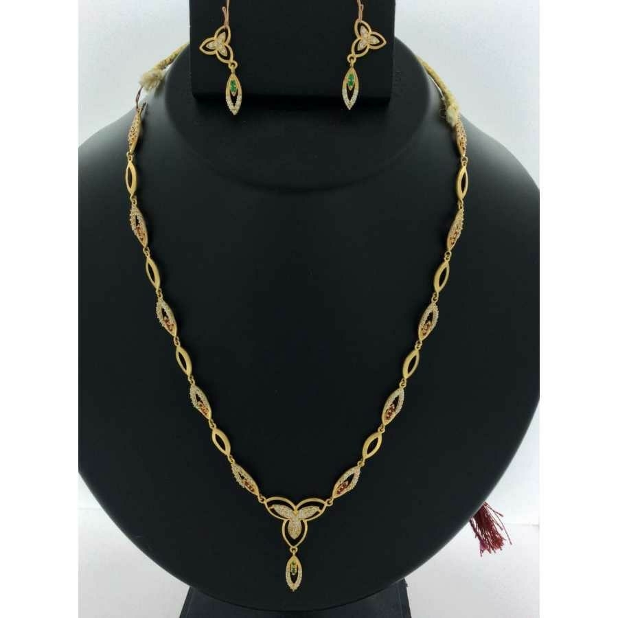 22KT Designer Necklace Set - Image 3