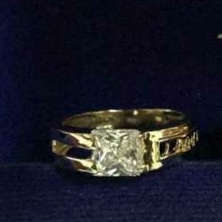 22KT fancy Gents Ring