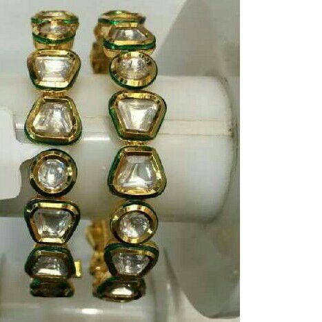 Modern Attractive Ladies Yellow Bangle