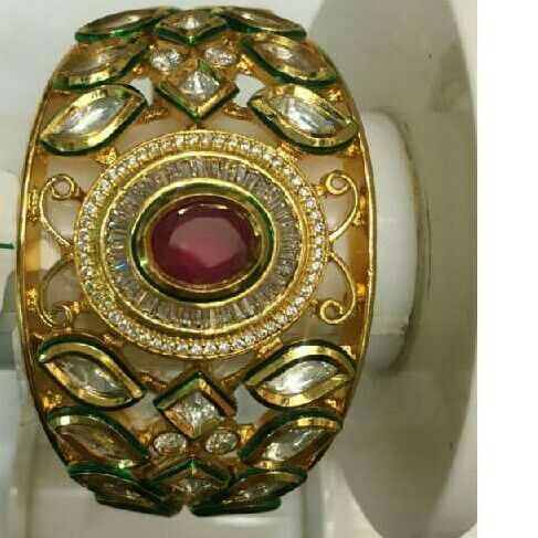 Fancy Ladies Yellow Bangle