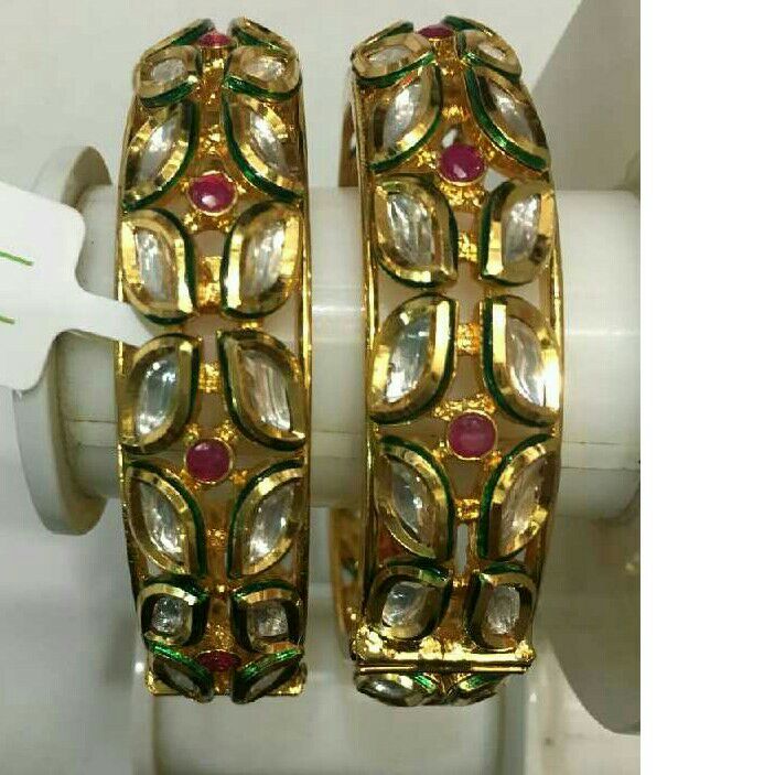 Yellow Designer Ladies Bangles