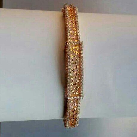 916 Gold Ladies Bracelet - Image 3