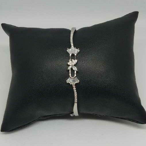 92.5 Sterling Silver Modern Bracelet (kada)