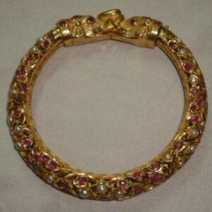 22KT Gold Classic Kada