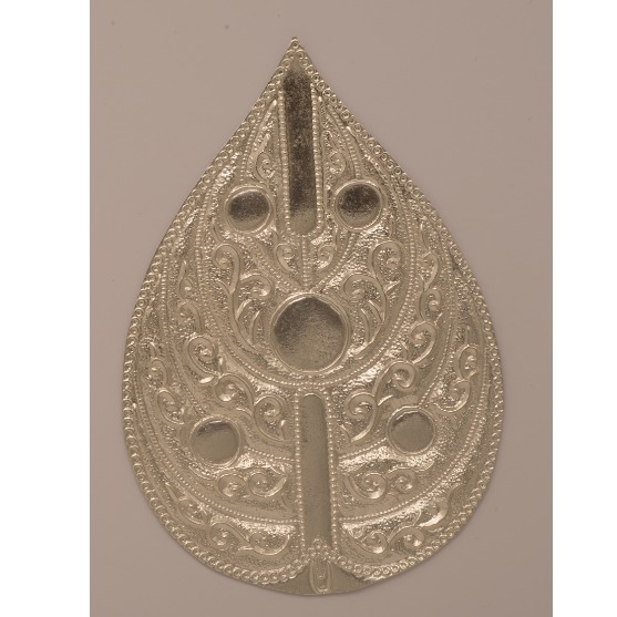 925 Sterling Silver Coated Puja Pan