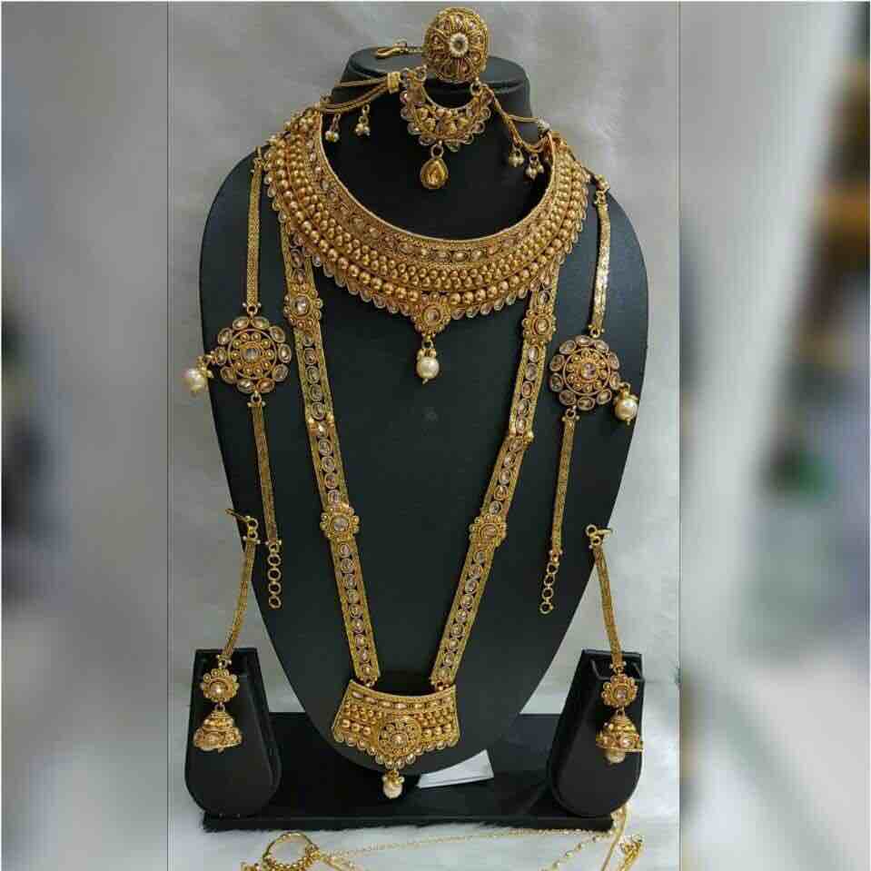 Copper Classic Indian Vertical Bridal Set