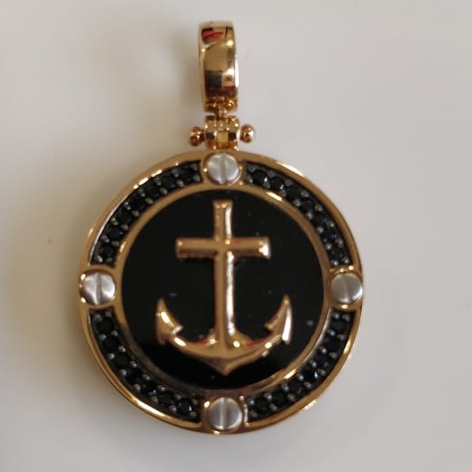 18K Rose Gold Pendant