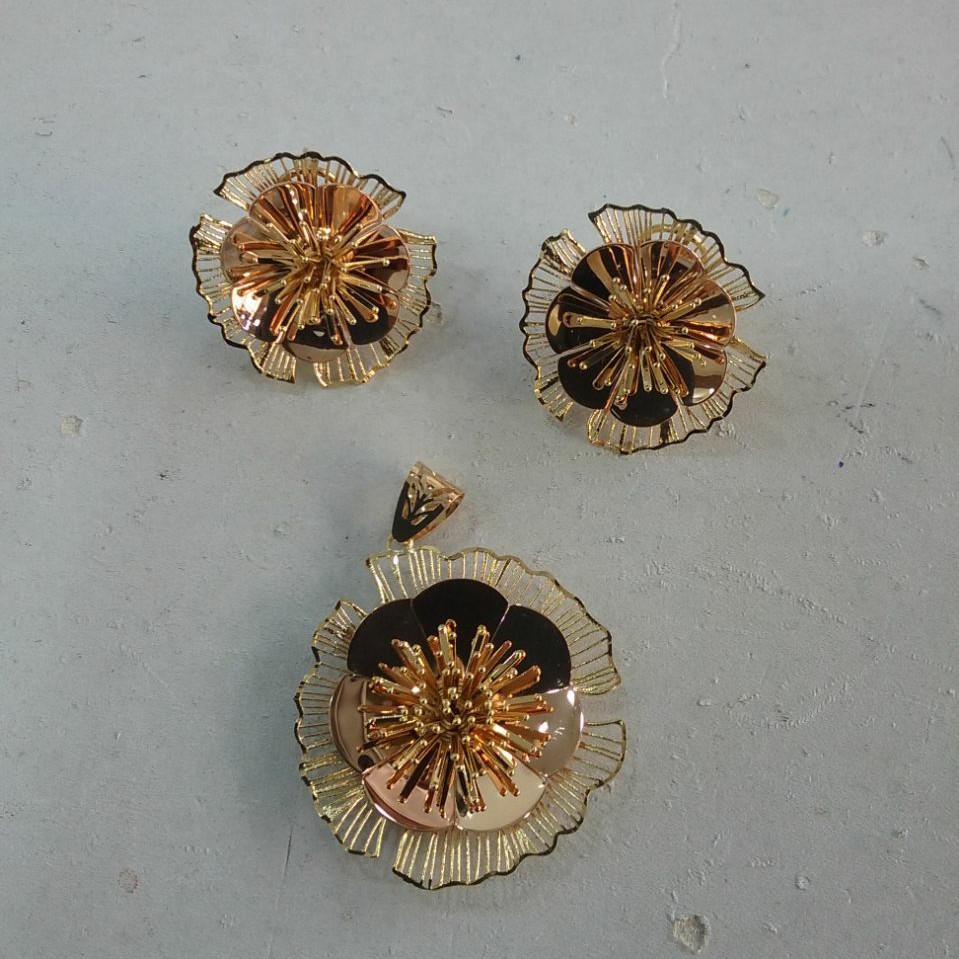 Fancy italian Pendant Set - Image 3