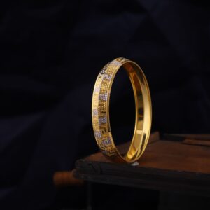 916 Gold Unique Gents Kada