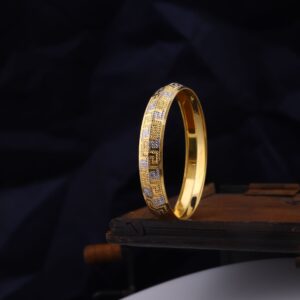 916 Gold Fine Gents Kada
