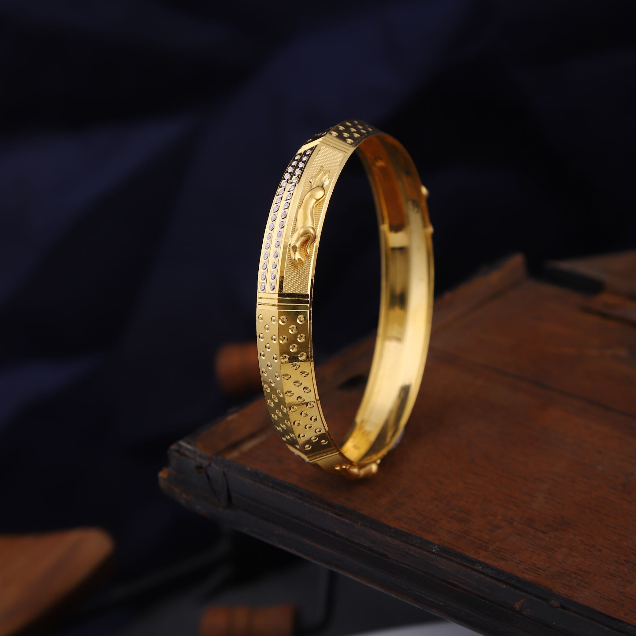 916 Gold Fancy Kada
