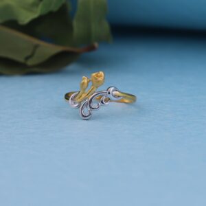 916 plain gold ladies ring 02