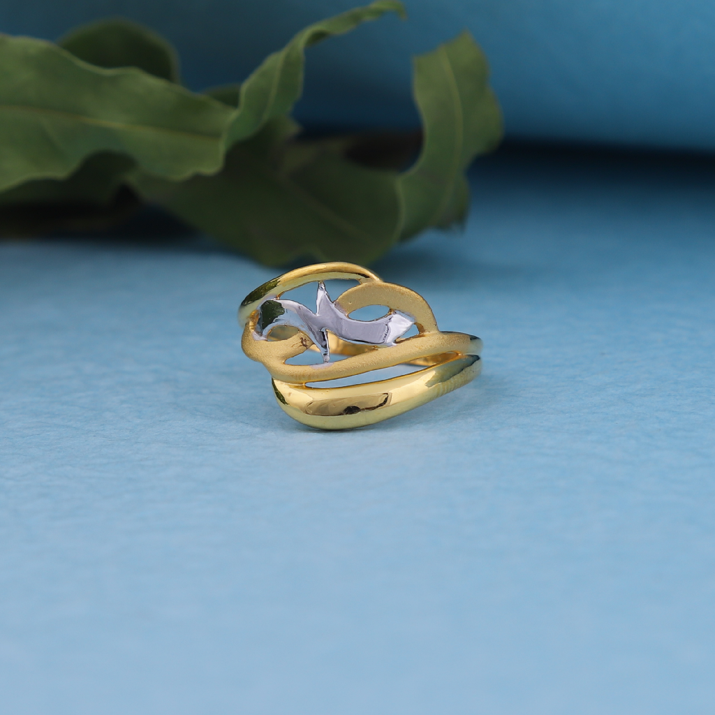 22k Gold Plain ladies ring