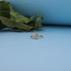 22 kt ladies plain casting ring