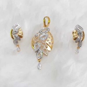 916 exclusive cz pendant set