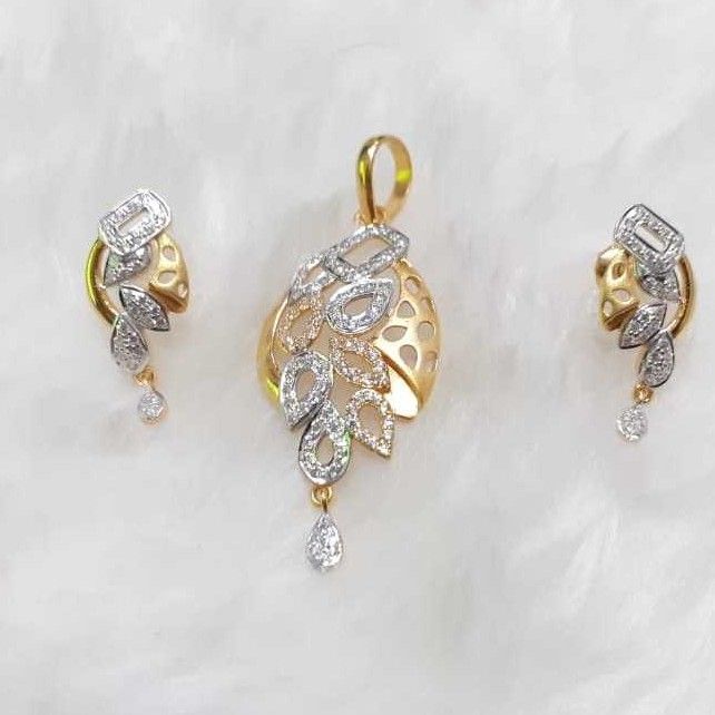 916 exclusive cz pendant set