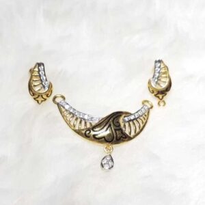 916 oxidised mangalsutra