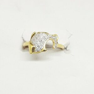 916 ladies ring dolphin design