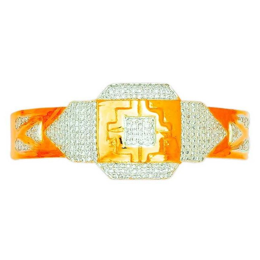22K Plain Gold Designer Lucky