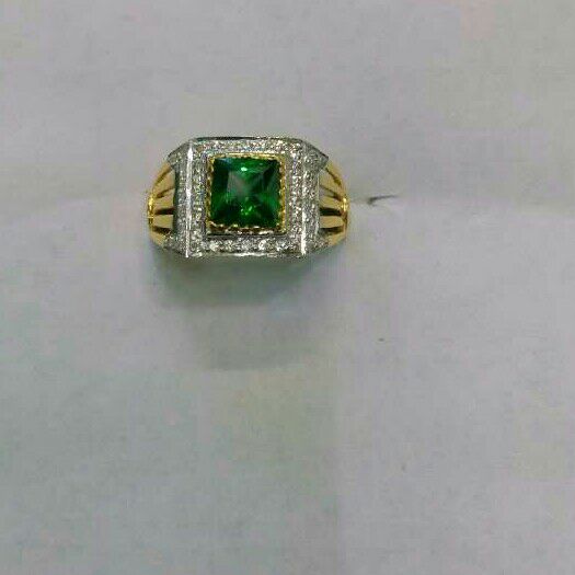 22K/916 Gold Single Stone Designer Ring