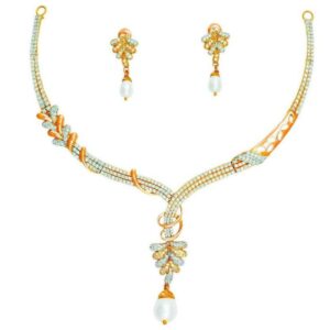 22KT Fancy Gold Necklace set