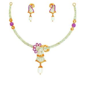 22K/916 Gold Designer Necklace set