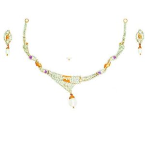 22K/916 Gold Designer Necklace Set