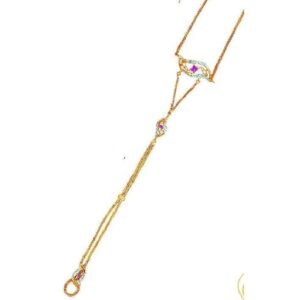22K Fancy Gold Antique Hathpan
