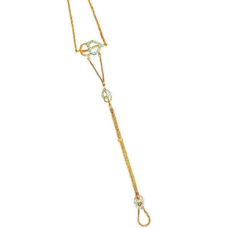 22K/916 Gold Designer Ringlet