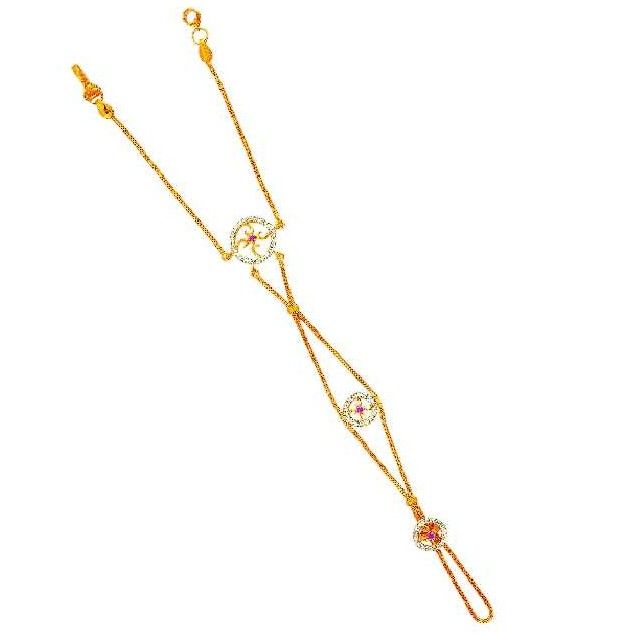 22K/916 Gold Modern Ringlet