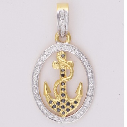 22KT Gold Ladies Fancy Handmade Pendant