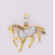 22KT Gold Ladies Fancy Pendant