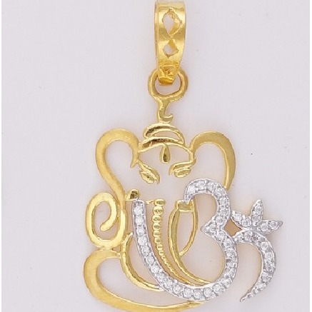 22KT Gold Idol Pendant